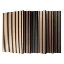 Customize Acoustic Wooden Slat Panel for Interior Ceiling and Wall Decoration thumbnail-5