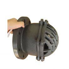 ANSI DIN JIS Carbon Steel Wcb SS304 SS316 Cast Iron CF8M DN450 Irrigation Water Pump Flange Foot Valve With Strainer thumbnail-1