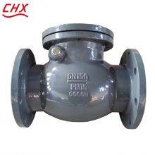 BS Swing Ball Check Valve DN250 PN16 WCB Cast Steel GG5/GGG50 Ductile Iron Flange Made in China Factory thumbnail-6