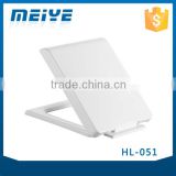 HL-051 MEIYE PP 447*355*55mm Rectangle Soft-closing Toilet Seat Cover Ramp Down Toilet Lid