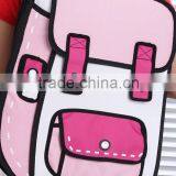 2d 3d Cartoon Bags School Backpack thumbnail-2