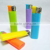 Custom Logo Print Electronic Disposable Cigarette Lighters Plastic Butane Gas Lighter thumbnail-2
