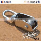 stainless steel casting sheave swivel single block