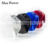 Fuel Distribution Y Blocks Fitting Fuel Block Y-Type Billet Alum -1/8NPT Female Inlet 1/8NPT Female Outlets MAX333