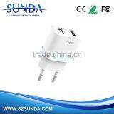 US / AU / UK / EU Plug Wall Charger 5V 2.1A/2.4A Dual Usb Wall Charger for Iphone Quality Choice thumbnail-6