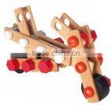 2015 New Brand Janod DIY Barrel Construction Set Wooden Educational Diy Children Game of High Quality thumbnail-5