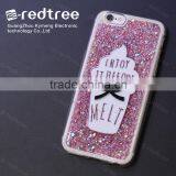 Rubber 3D Water Transfer Oil Painting Cell Phone Cases for Iphone 5