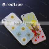 New Products 2016 Innovative Product Soft Real Flower Phone Case for Lenovo A7000