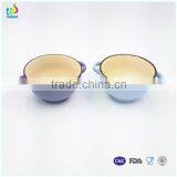 Large Ceramic Bowl With 2 Handles thumbnail-2