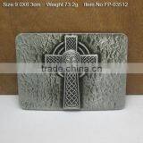 New Fashion Silver Plate Die Cast Custom Belt Buckle thumbnail-5