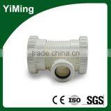 YiMing Pvc Screw Erasure Reducer Tee thumbnail-1