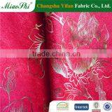 New Desigh Printed Upholstery Velour Glitter Fabricfor Bombay Market