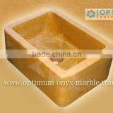 INDUS GOLD MARBLE SINK - 005