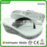 New Women Flip Flops Platform Thong Sandals Fashion Wedge Heel Snake Shoes thumbnail-2