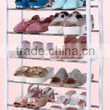 High Quality Stackable Plastic Shoe Rack for Sale thumbnail-2