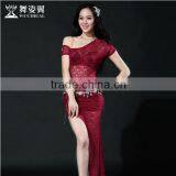 Wuchieal Sexy Lace Women Belly Dance Dress thumbnail-1