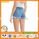 Frayed Hems Sexy Low-Rise Mini Short Jeans Hot Denim Shorts For Women Quality Choice thumbnail-5