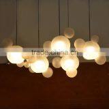 Forest White Glass Chandelier Lamp LED Chandelier Lighting for Interior Design & Wedding Decoration thumbnail-4