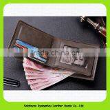 New Design Cheap Fashion Promotional pu Leather Man Leather Wallet thumbnail-1