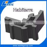 WANTE BRAND QT4-15 Double Hydraulic Block Machine Concrete Interlock Brick Making Machine thumbnail-5