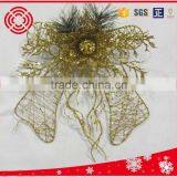 Promotional Gold Iron Star With Ornament Outdoor Decoration thumbnail-5