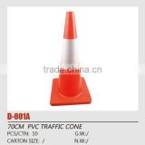 70cm /30" orange PVC traffic cone