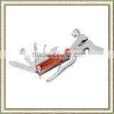 Stainless Steel Multifunction Hammer/Knife/Axe/Pliers/Bottle Opener Tool With Wooden Handle