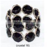 Black Napkin Ring, Napkin Ring, Crystal Napkin Ring, Perl Napkin Ring thumbnail-1