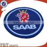 Simple Design Round Shape Indian Embroidery Patches Factory thumbnail-3