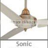 Off White Color 56" Electric Metal Blade Ceiling Fan thumbnail-1
