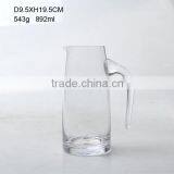 WHOLE SALE Cheap Transparent Glass Wine Decanter With Handle for Centerpiece and Supermarket thumbnail-5