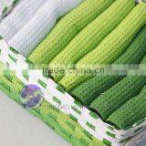Wholesale Yarn-dyed Waffle Weave Cotton Cheap Wholesale Gift Towel Set thumbnail-3