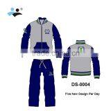 [DREAM SPORT] Custom Men Crewneck Sweatshirt Grey With Pockets thumbnail-1