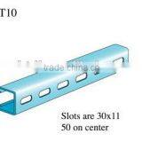 Slotted Galvanized Steel Strut Channel