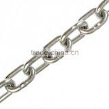 316 Stainless Steel Burnished Link Chains,DIN5685C Standard Long Link Stainless Chain thumbnail-2