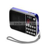 Portable Mini Speaker With Usb Input and am fm Radio thumbnail-1