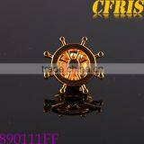 Wholesale Gold Plated Helm Lapel Pin thumbnail-1