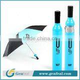 21" Inch Fold Customized Wine Bottle Umbrellas Supplier's Choice thumbnail-1