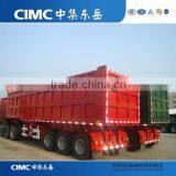 CIMC Factory Price Hydraulic Tipping Trailer, Hydraulic Lifting Trailer, Used Hydraulic Trailer thumbnail-4