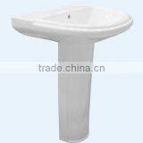 Y048 Ceramic Sanitary Ware Pedestal Basin