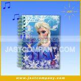 A5 Size Customized Spiral Binding School Music Notebook thumbnail-2