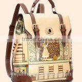 2015 New Wholesale Price Lady Fashion Digital Printing Travel Backpack thumbnail-1