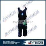Gym Singlets Wrestling Singlet Cheap Wrestling Bib Shorts for Sale thumbnail-3
