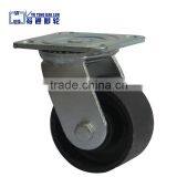 Factory Supply 4, 5, 6, 8 Inches Swivel Iron Black Wheel, Heavy Duty Cast Iron Wheels, Cast Iron Industrial Caster Wheel thumbnail-1