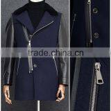 China Cashmere Wool Coat Man Leather Jacket Winter Wool Fabric for Coats thumbnail-6