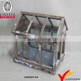 Vintage Garden Shelving Wooden Plexiglass Small Greenhouse thumbnail-1