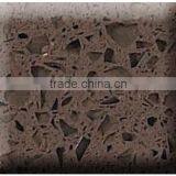 Big Slab Artificial Quartz Stone for Counter Tops and Floor Tiles , Decorative Engineered Quartz Stone