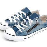 Side Zip Decorated Rubber Sole Platform Slip on Women Sneakers Cheap Casual Canvas Shoes 2016, Shoes Women Ladies thumbnail-2
