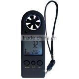 HT-383 Wind Speed Sensor Mini Handheld LCD Digital Anemometer Air Speed Gauge Flow Meter Tachometer Anemometro Digitale thumbnail-3
