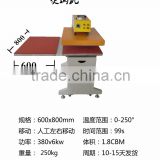 Latest technology t-shirt/tag heat press machine in China
